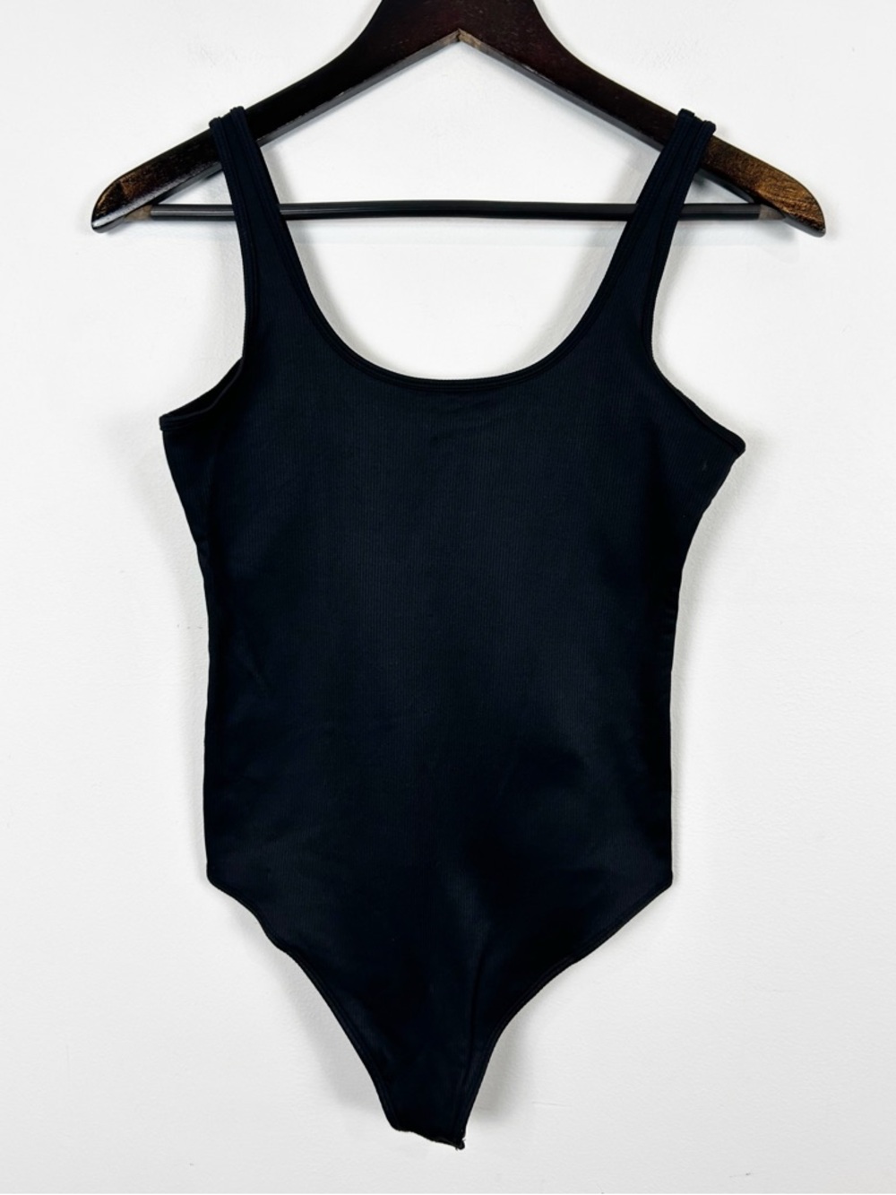 Abercrombie & Fitch Soft A&F Collection Black Bodysuit Women's Size Medium